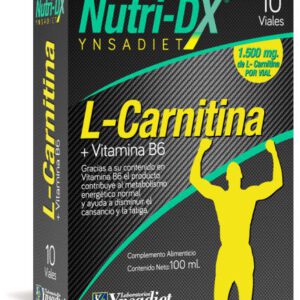 L-CARNITINA 1500mg. 10amp. NUTRI-DX de YNSADIET