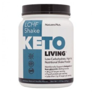 KETO LIVING BATIDO vainilla 578gr de NATURE PLU