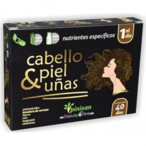 CABELLO PIEL Y UÑAS 40cap de PINISAN
