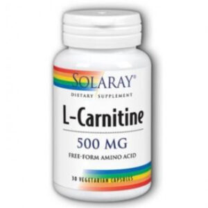 L-CARNITINE 500mg. 30cap, SOLARAY