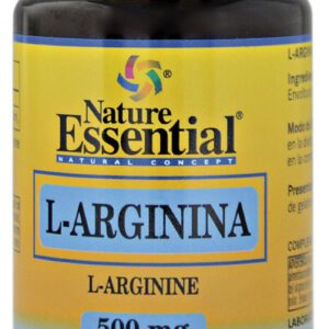 L-ARGININA 500mg. 50cap de NATURE ESSENTIAL