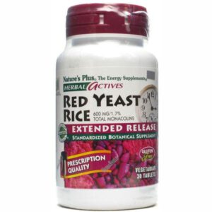 RED YEAST RICE 600mg. 30comp de NATURES PLUS