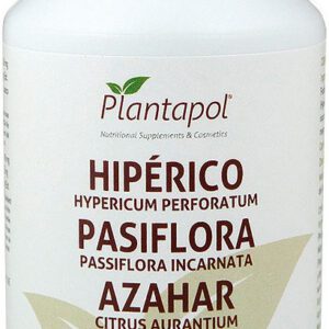 HIPERICO -PASIFLORA-AZAHAR 100comp de PLANTAPOL
