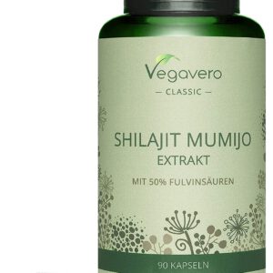 Shilajit - Mumijo Vegavero® | La Dosis Más Alta: 500 mg