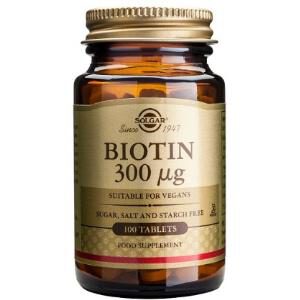 Solgar Biotina 300µg 100 comp