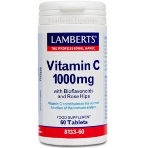 VITAMINA C 1000mg. con bioflavonoides 60comp. (LAMBERTS)