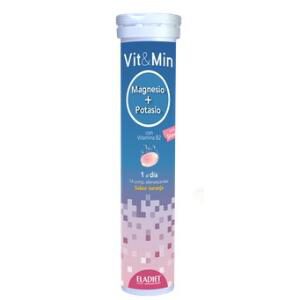 VIT & MIN MAGNESIO con POTASIO 14comp.eferv de ELADIET