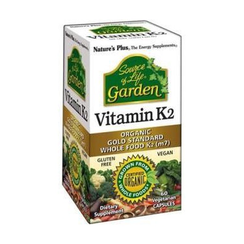 GARDEN SOURCE OF LIFE VITAMINA K2 60cap. (NATURES PLUS)